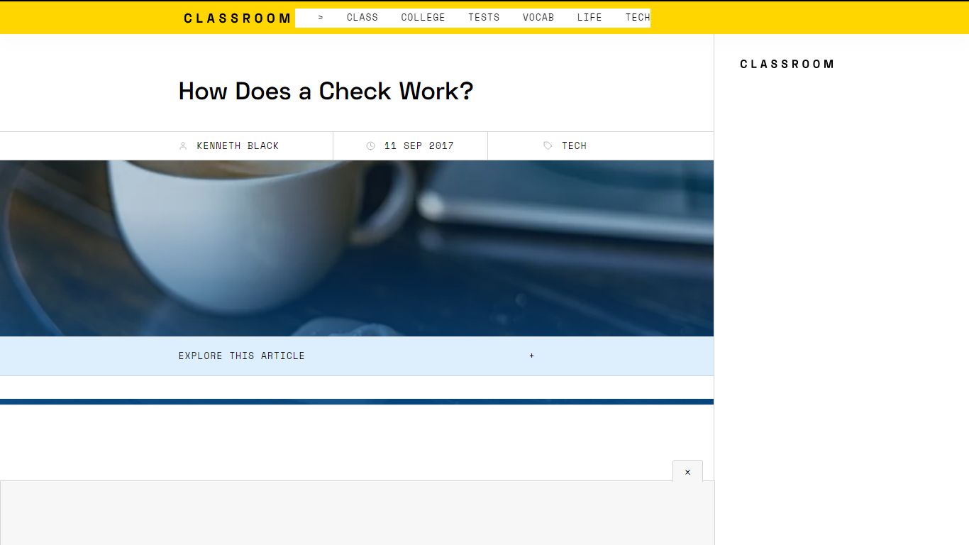 How Does a Check Work? - Synonym